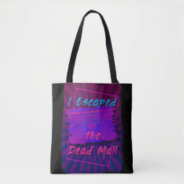 Escape Mall Retro Roligt Slogan Tygkasse