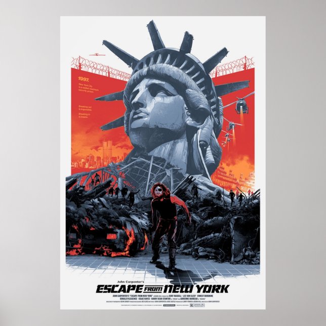 Escape New York Alternative Poster (Framsidan)