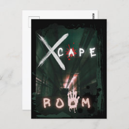 Escape Room Gömt Enigma Vykort