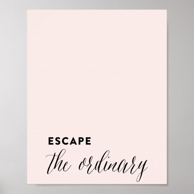 ESCAPE-rosan (ESCAPE) Poster (Framsidan)