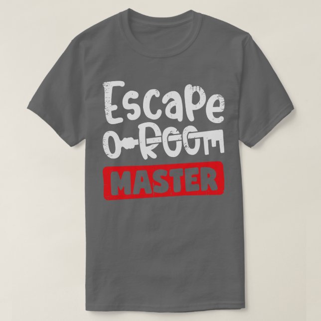 Escape Rumme Master Game Player Gift T Shirt (Design framsida)
