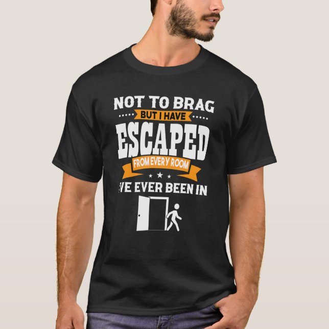 Escape Rumsexpert T Shirt (Framsida)
