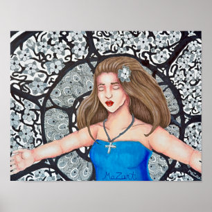 "Escape Teckning Poster