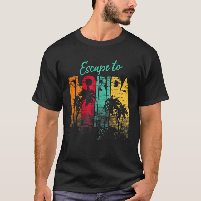 Escape till Florida T Shirt (Framsida)