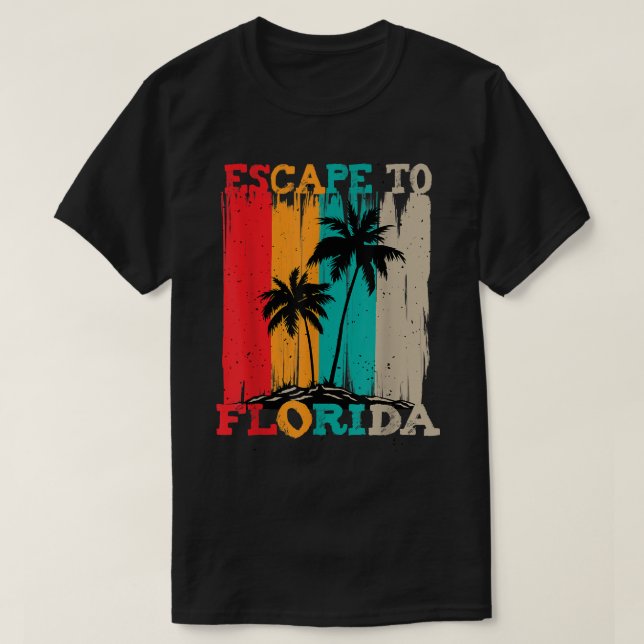 Escape till Florida T Shirt (Design framsida)