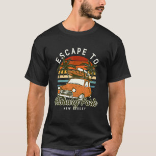 Escape to Asbury Park Beach New jersey Ocean Nj Su T Shirt