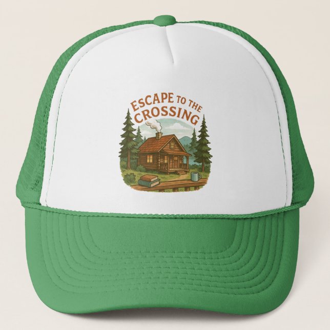 ESCAPE TO CROSSING Maggie Sullivan Mysigt Cabin Keps (Framsida)