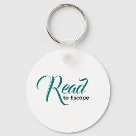 Escape to Read Keychain | Literary Gift Nyckelring