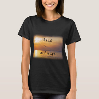 Escape to Read Shirt | Book Lover Reading Escape T T Shirt