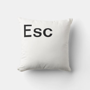 Escapetangent på datorklaviatur kudde