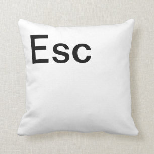 Escapetangent på datorklaviatur kudde
