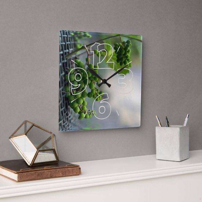 Escaping the fence fyrkantig klocka (Kontor)