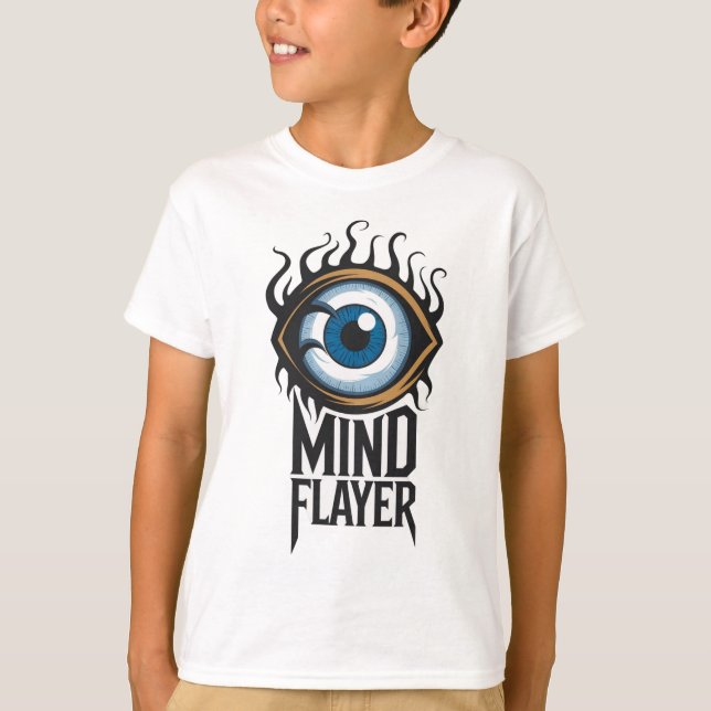 Escaping the Nautiloid Frakt | Mind Flayer T Shirt (Framsida)