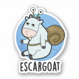 Escar-Getfunny Fransk Snigel Pun Klistermärken