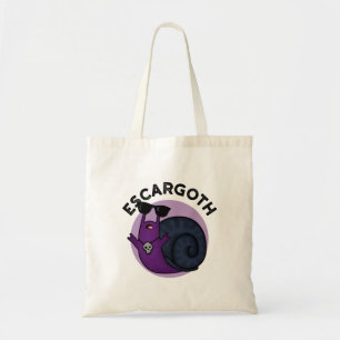 Escar-goth Funny Coola Goth Snigel Pun Tygkasse