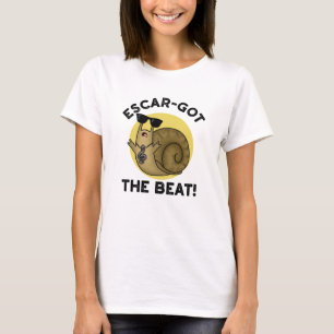Escar-har Beat Funny Fransk Snigel Pun T Shirt