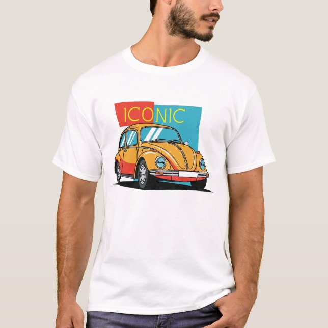 Escarabajo comic t shirt (Framsida)