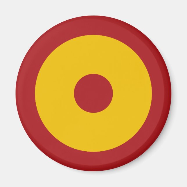 Escarapela española, Spanish Roundel Magnet (Framsidan)