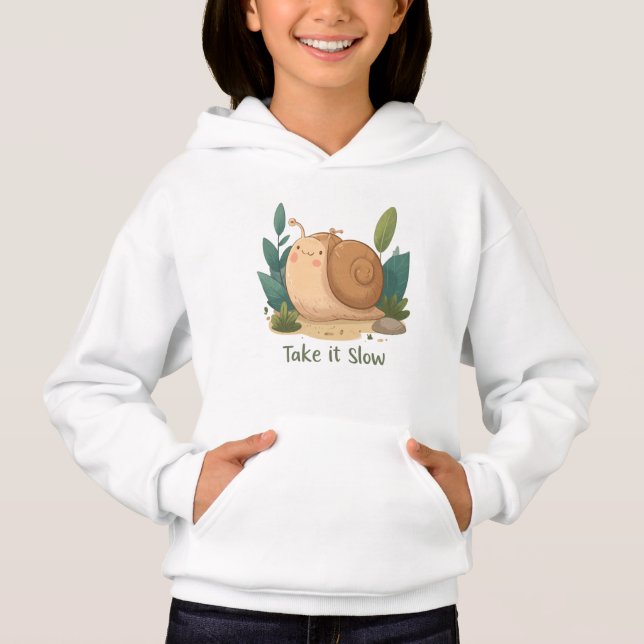 Escargot Få Det Gjort T-Shirt (Framsida)