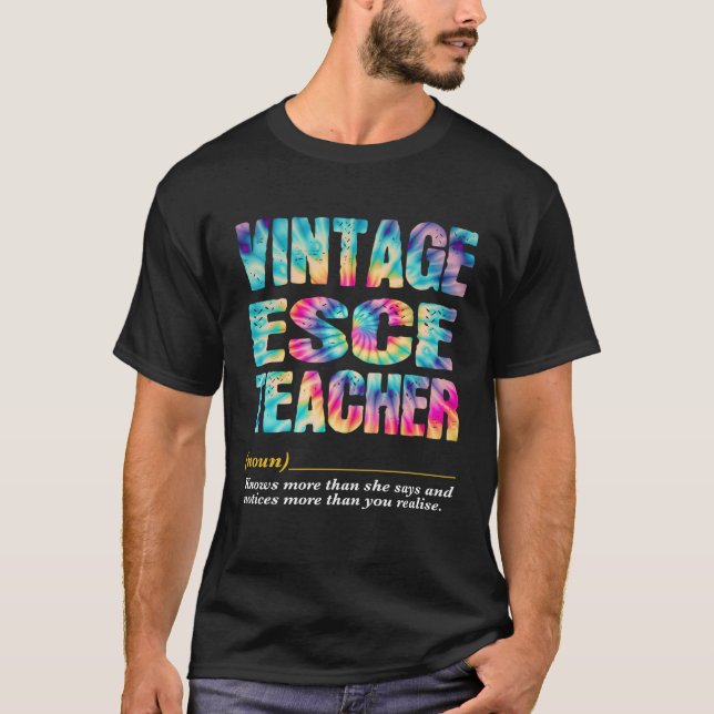 ESCE Teacher Appreciation Week Back to School T Shirt (Framsida)
