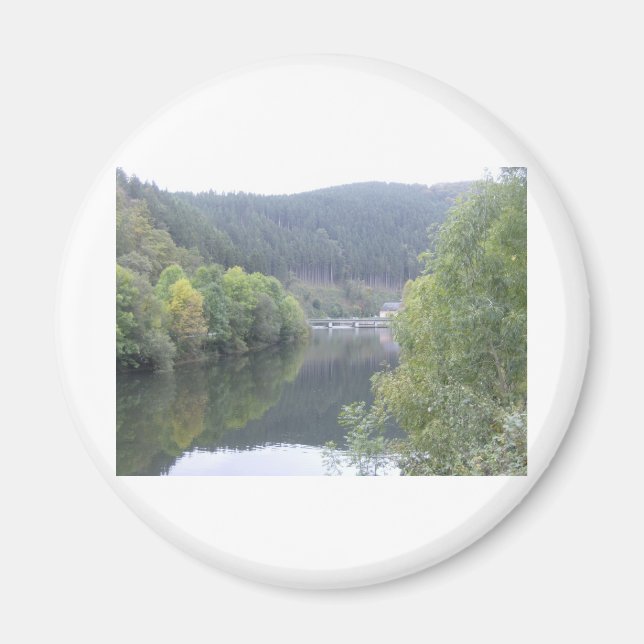 Esch sur Sûre, Luxemburg Magnet (Framsidan)