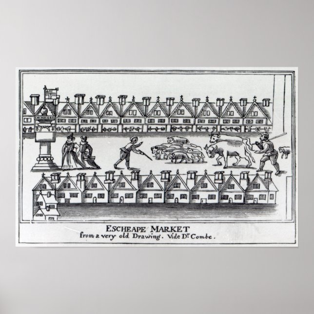 Escheape Market Poster (Framsidan)