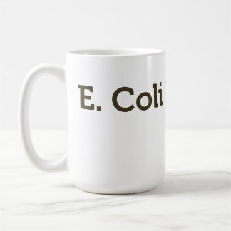 Escherichia Coli händer Kaffemugg