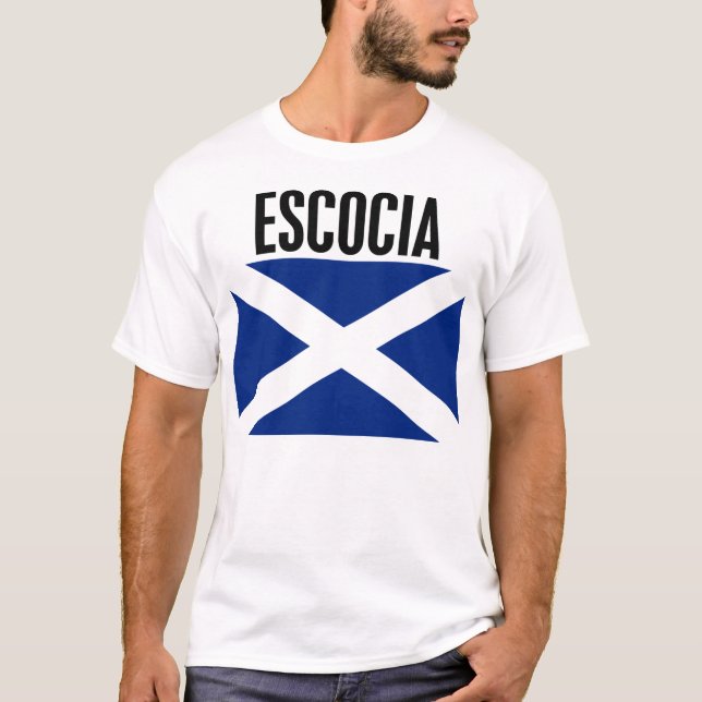 Escocia (Skottland) T Shirt (Framsida)