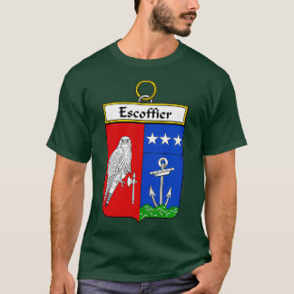 Escoffier Jackar Arm Family Crest T Shirt