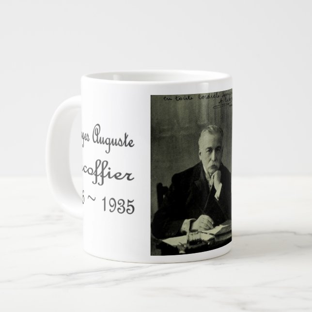 Escoffier jätte mugg jumbo mugg (Framsida vänster)