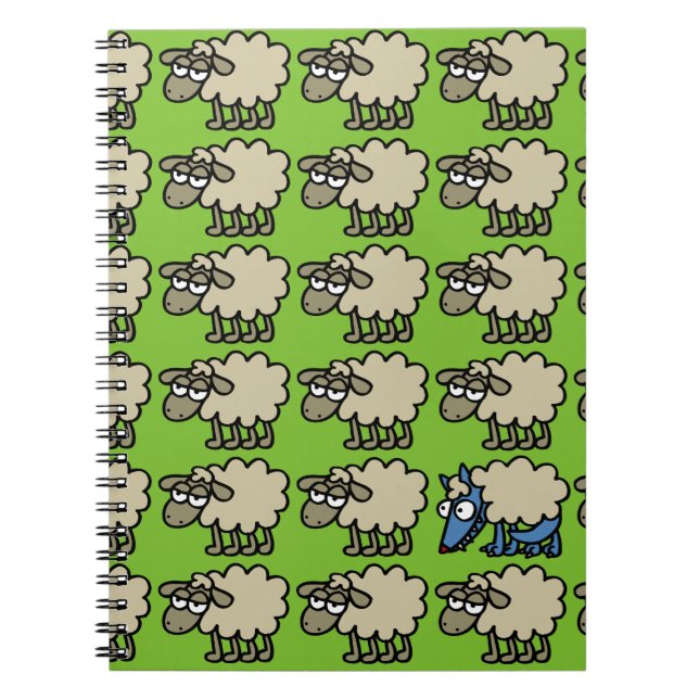 ESCONDIDO ANTECKNINGSBOK MED SPIRAL (Framsidan)