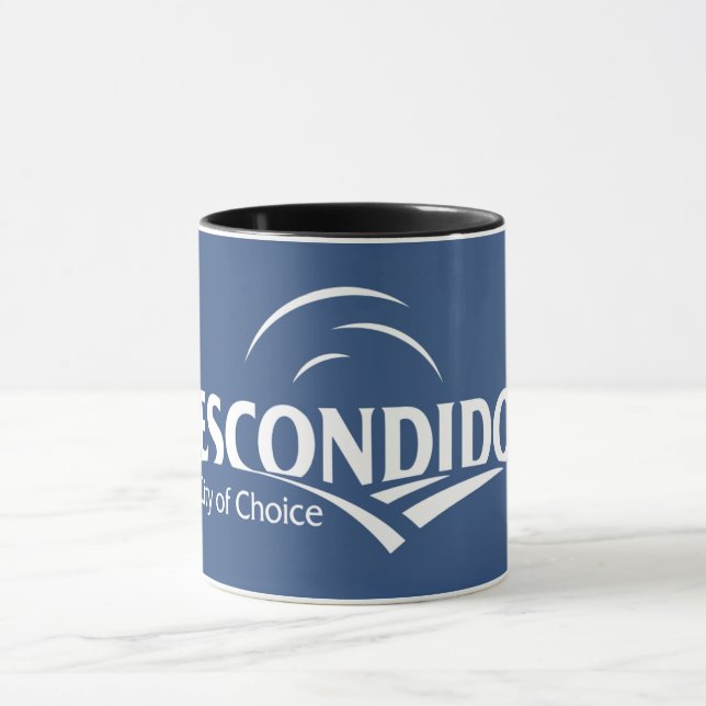 Escondido City flagga Mugg (Center)