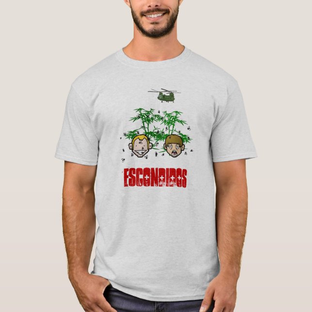 escondidos tshirt t shirt (Framsida)