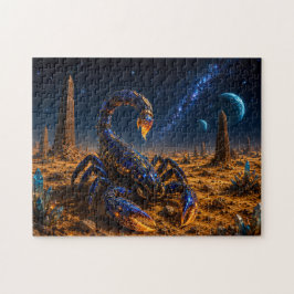 Escorpión Cósmico — Guardián del Planeta Alienígen Pussel