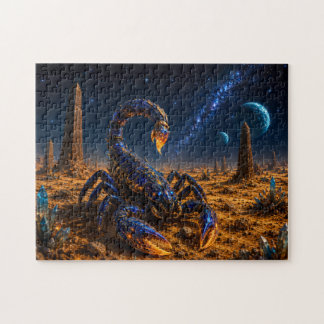 Escorpión Cósmico — Guardián del Planeta Alienígen Pussel