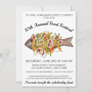 Escovitch Fish Jamaican-Cuisineet Food Inbjudningar