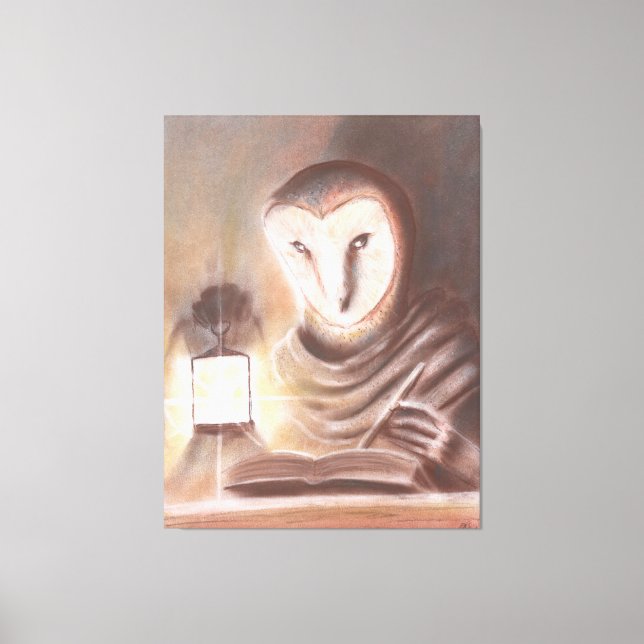 Escriba Stretched Canvas Print (Framsida)