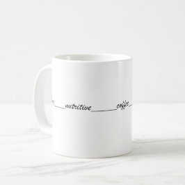Escribe One nutritive coffee Kaffemugg