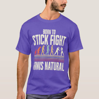 Escrima Arnis Natural Martial Arts-gåva T Shirt