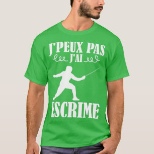 escrime saber war escrime cadeau t shirt
