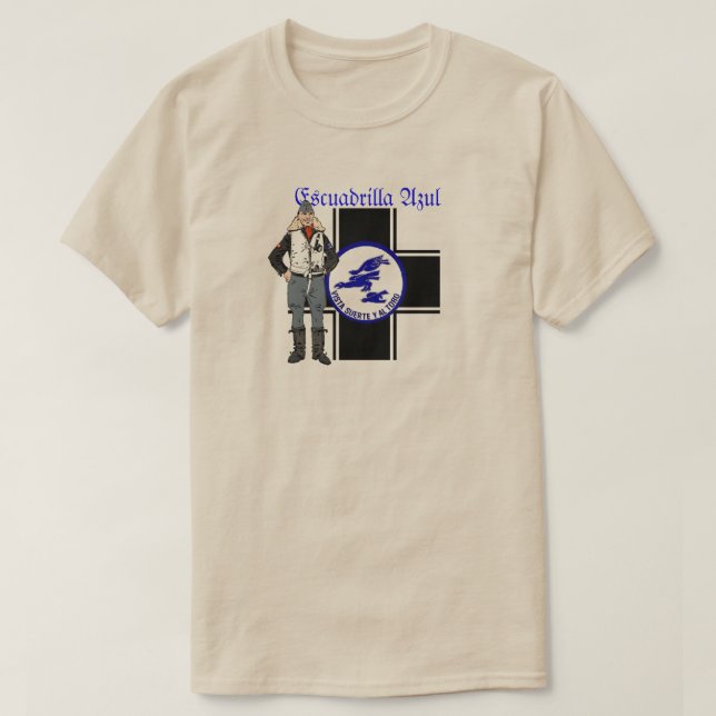 ESCUADRILLA AZUL TEE SHIRT (Design framsida)