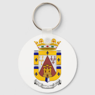 Escudo de San Pedro Sula, Honduras Nyckelring