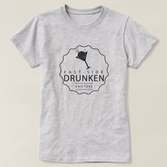 ESDK Kvinnors klassiska skjorta av logotyp Tee (Design framsida)