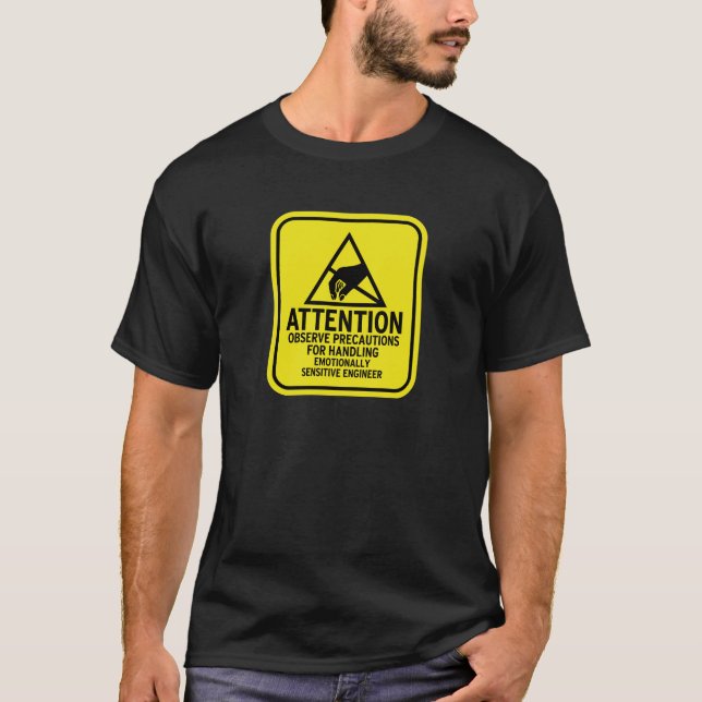ESDTee - ingenjör Tee Shirt (Framsida)