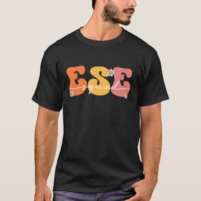 ESE Squad First Day Team Exceptionella Student T Shirt (Framsida)