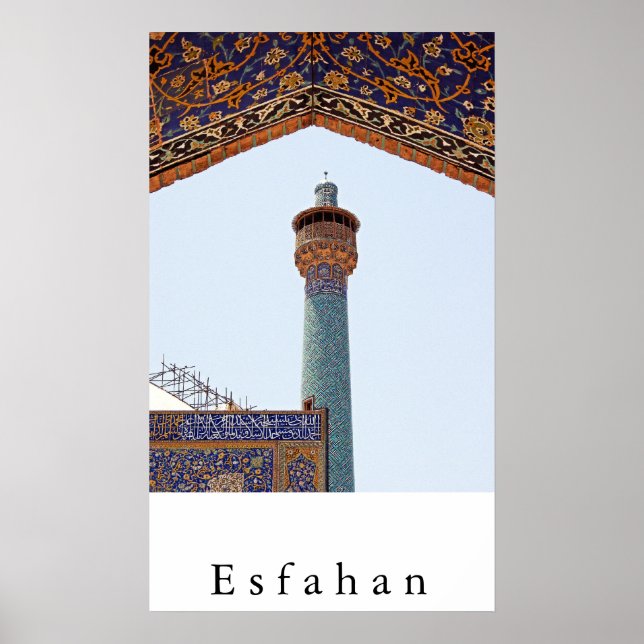 Esfahan Poster (Framsidan)