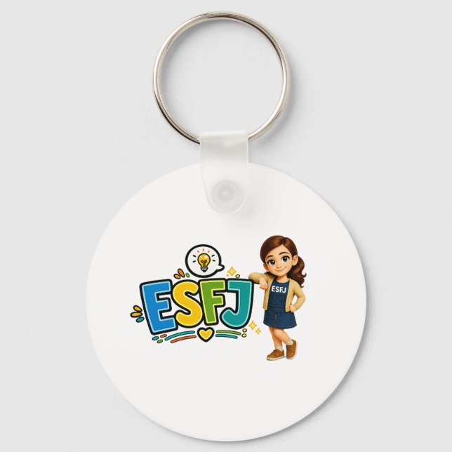 ESFJ — A Construtora de Conexões Nyckelring (Framsida)