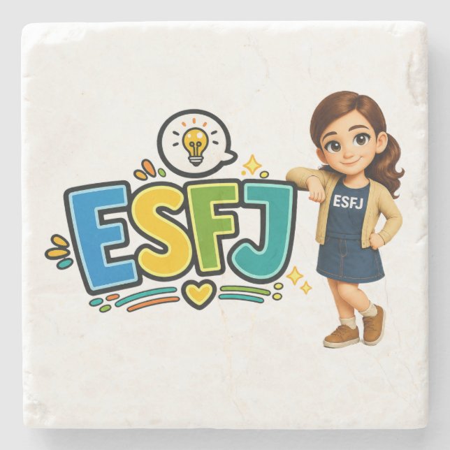 ESFJ — A Construtora de Conexões Stenunderlägg (Framsidan)