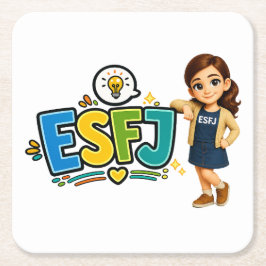 ESFJ — A Construtora de Conexões Underlägg Papper Kvadrat