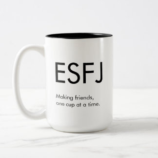 ESFJ Skapar vänner Mugg Gift
